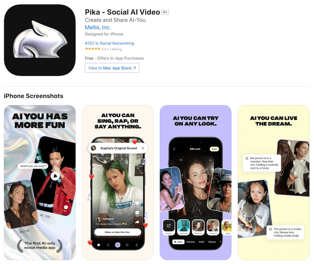 Pika - Social AI Video