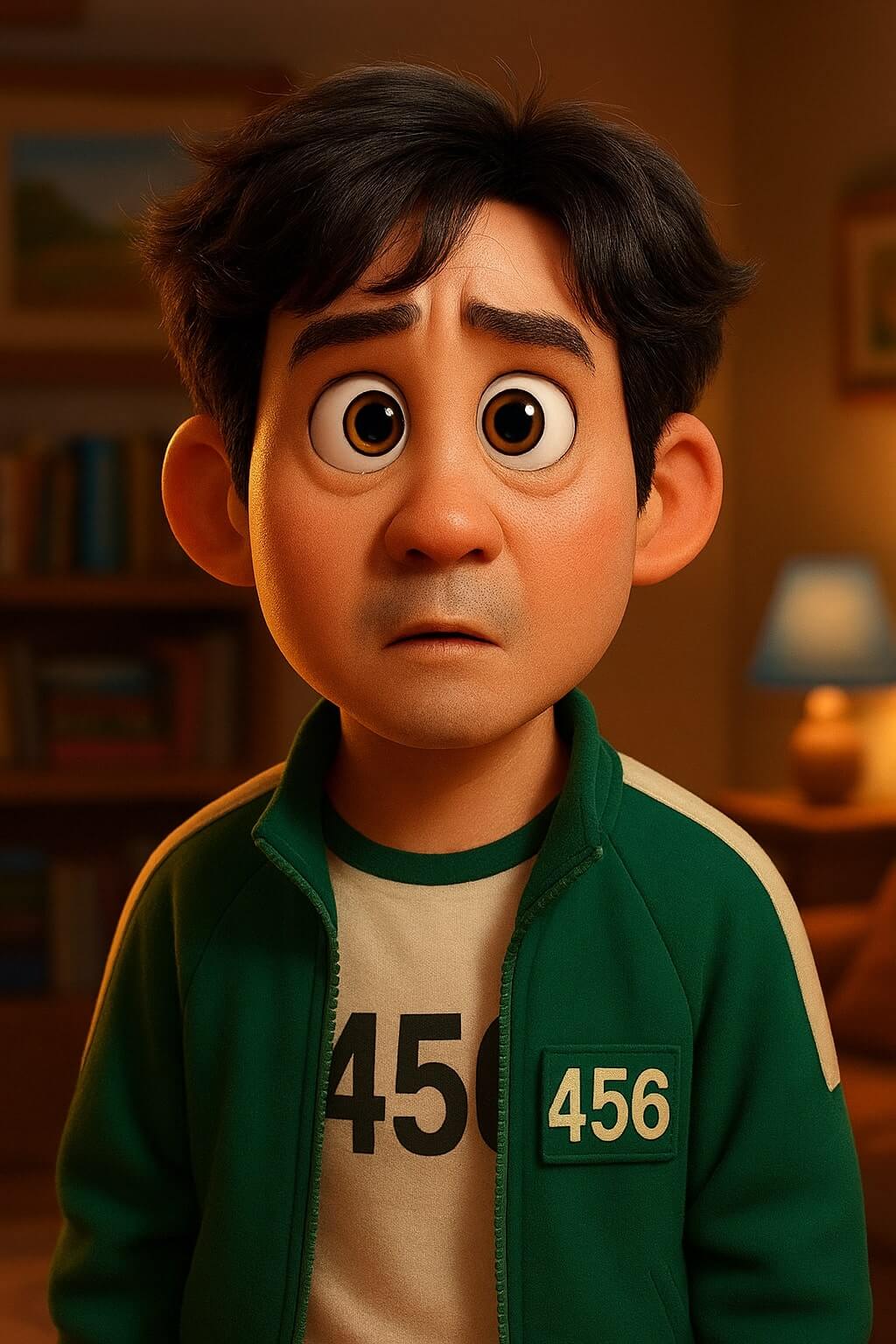 В мультяшном стиле Pixar