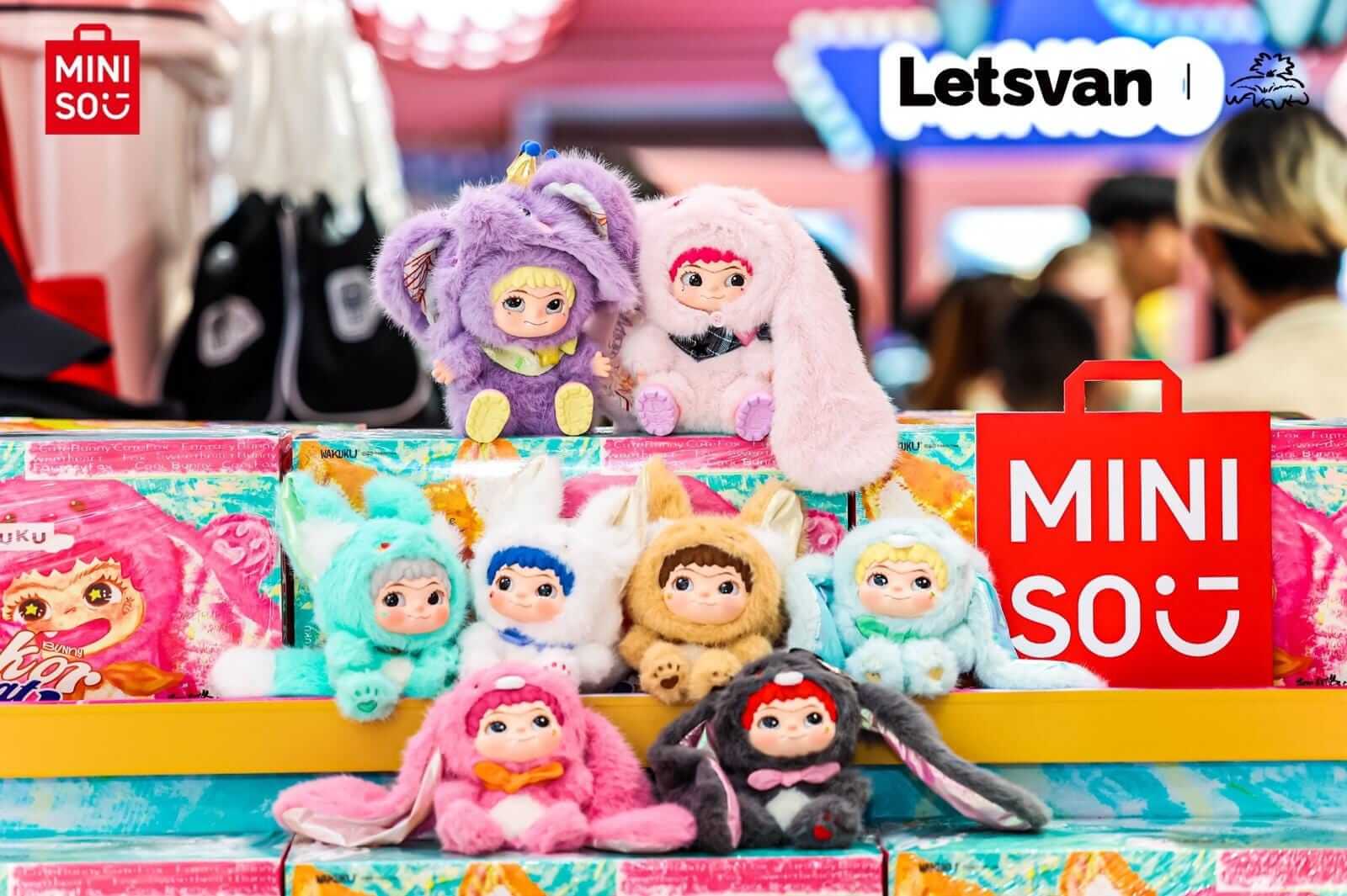 Игрушки Wakuku в магазинах Miniso