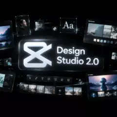 CapCut представил Design Studio 2.0 — ИИ-холст для дизайна в веб-версии