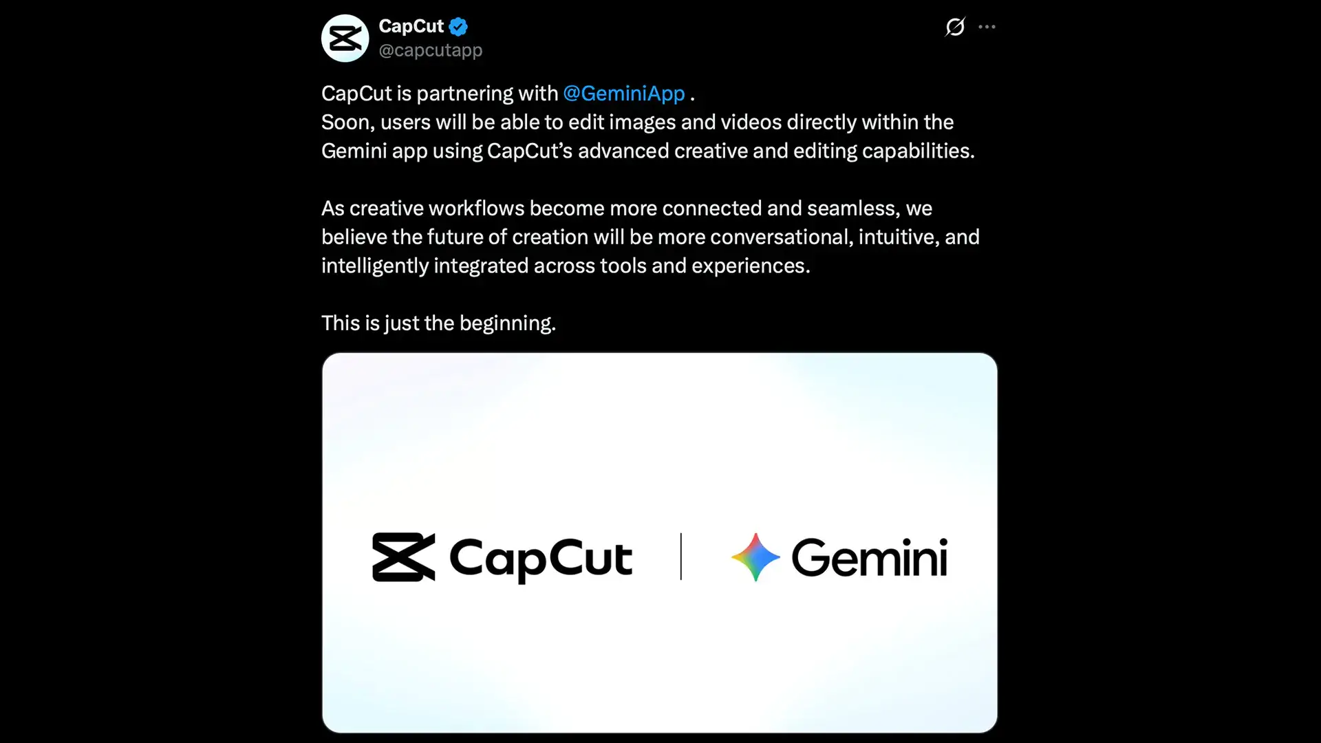Как CapCut будет работать в Gemini