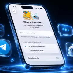 Telegram разрешил подключать ботов к личным профилям