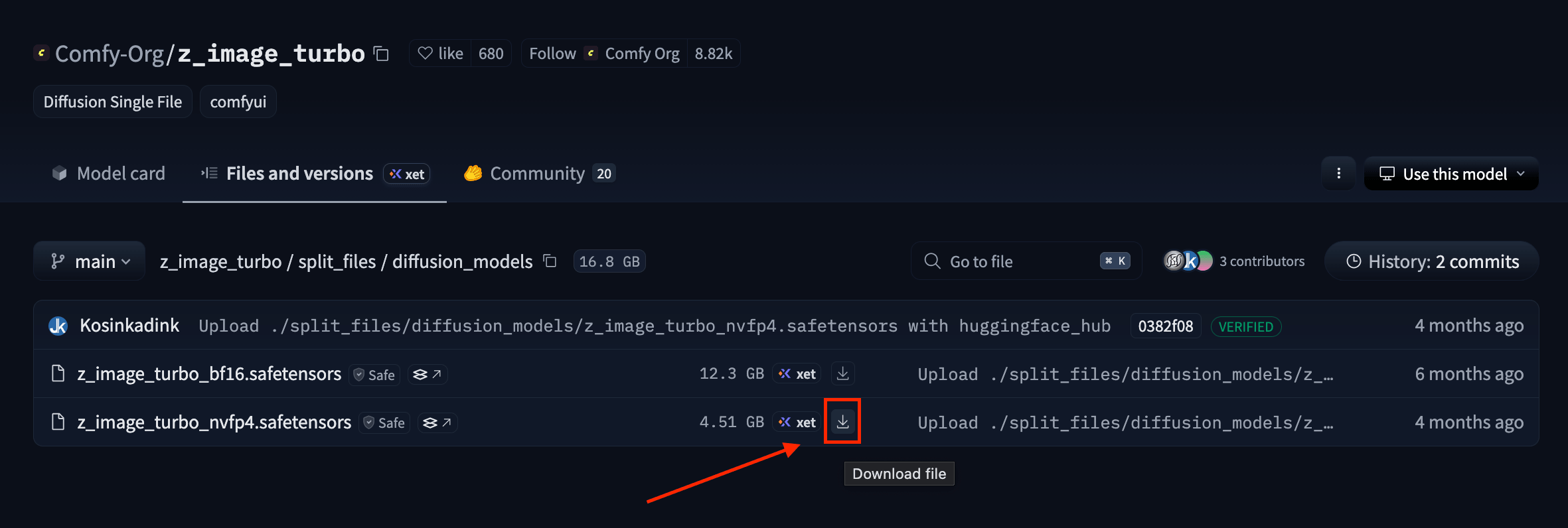 Как скачать Z Image Turbo для ComfyUI