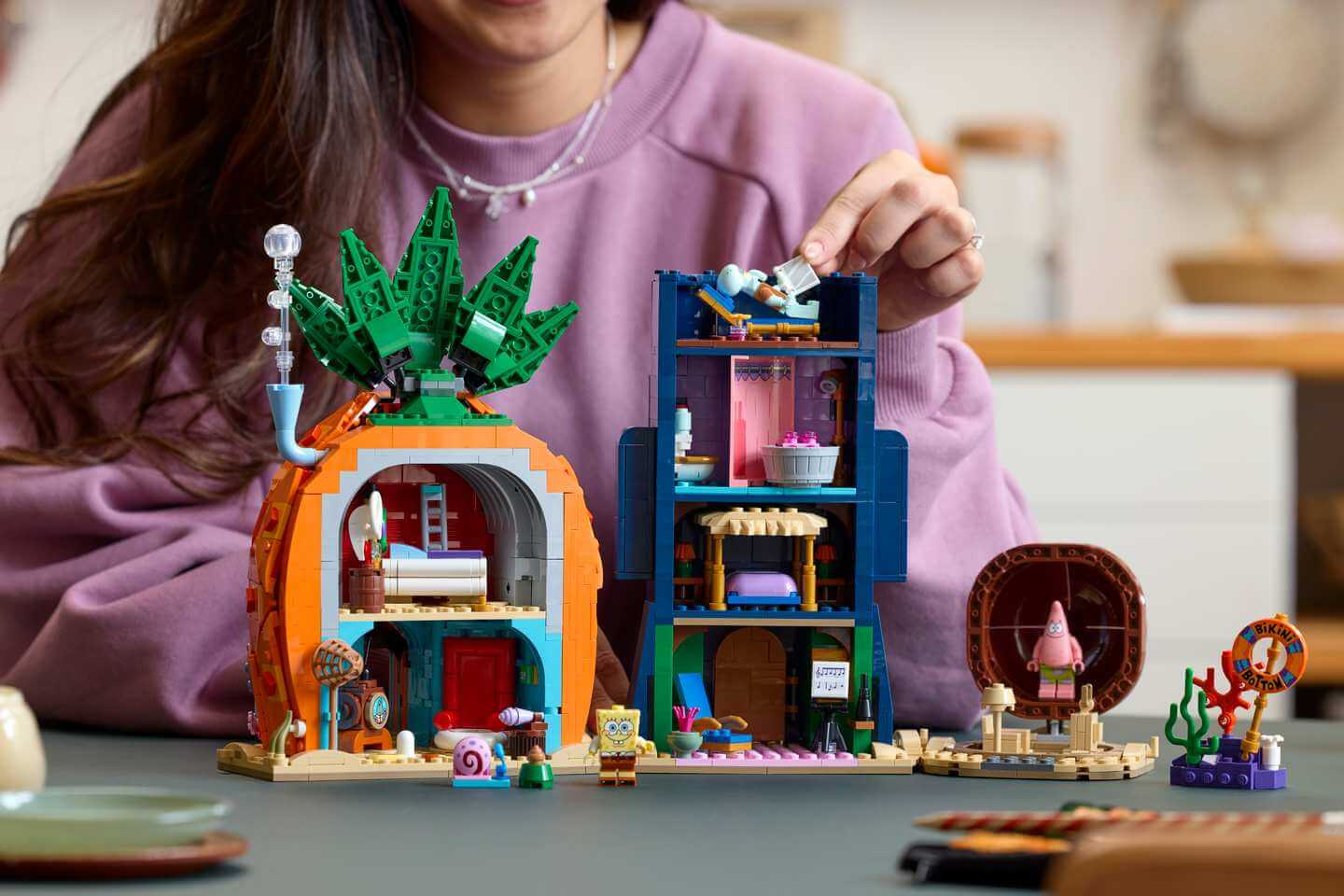 LEGO × «Губка Боб» — что вошло в коллаборацию