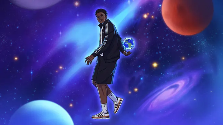 Anthony Edwards Goes Anime for the New adidas CLOT Superstar