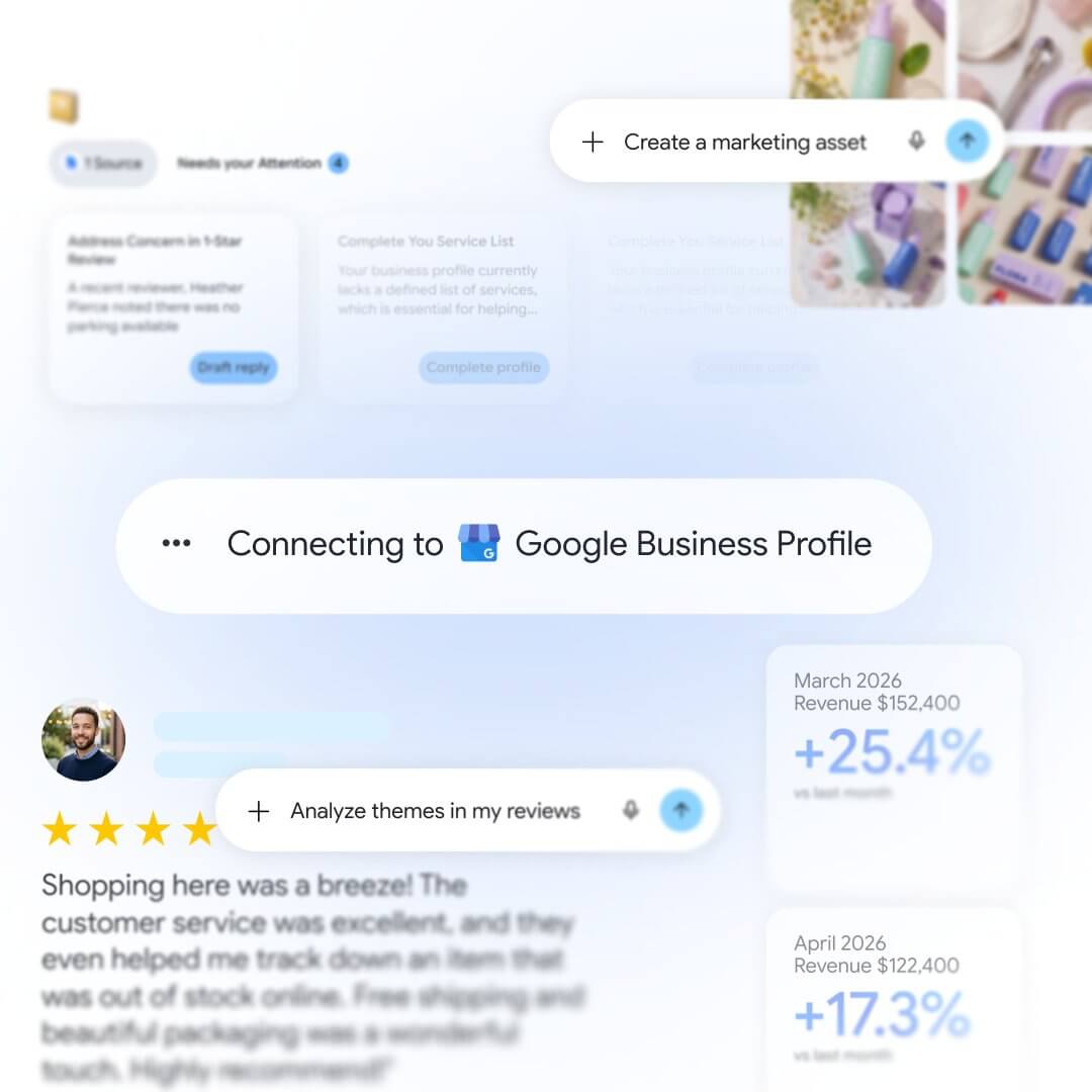 Как работает интеграция Gemini и Google Business Profile