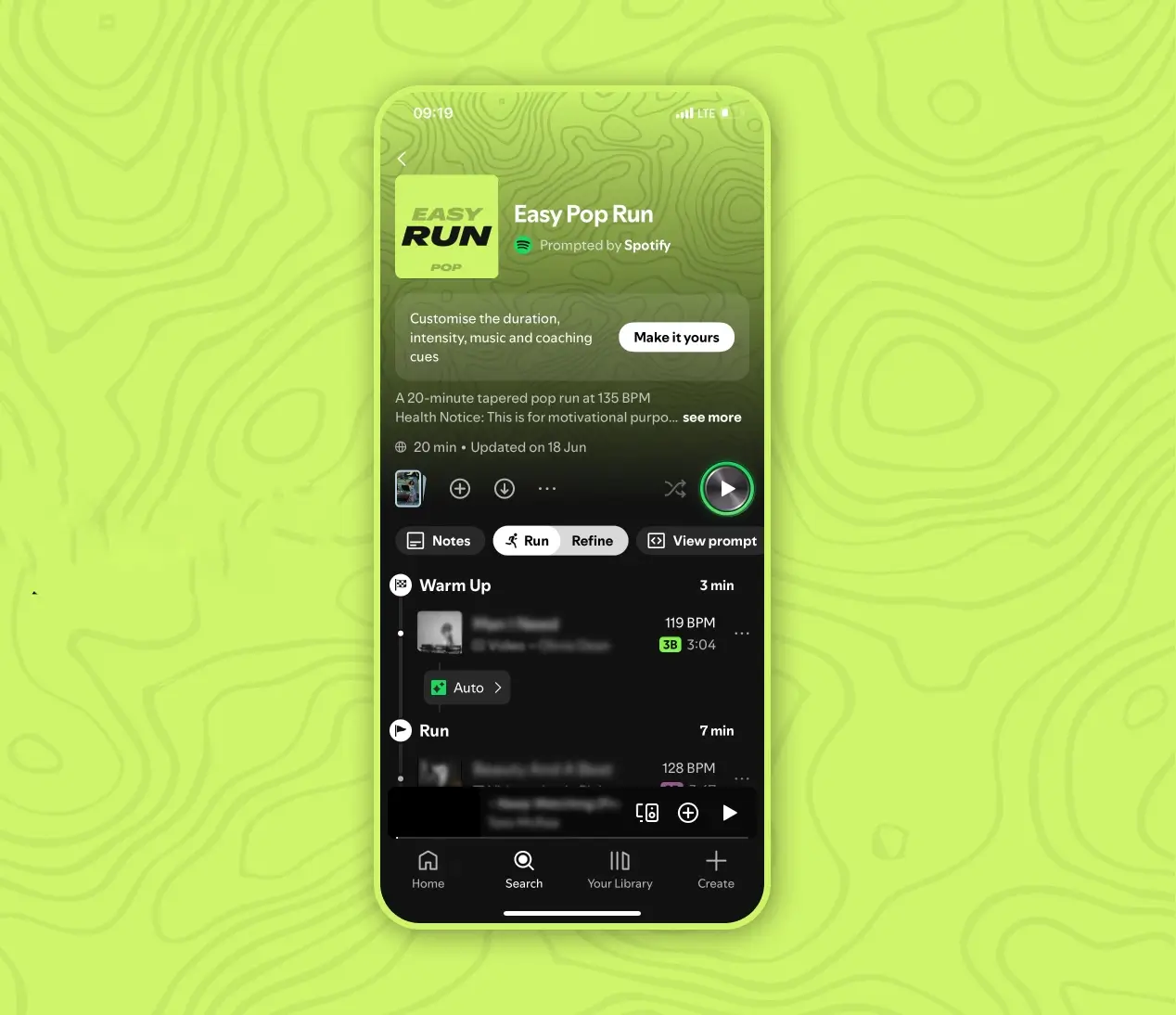 Как работает режим для бега в Spotify и как его включить