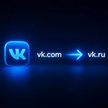 ВКонтакте переводит пользователей с vk.com на vk.ru