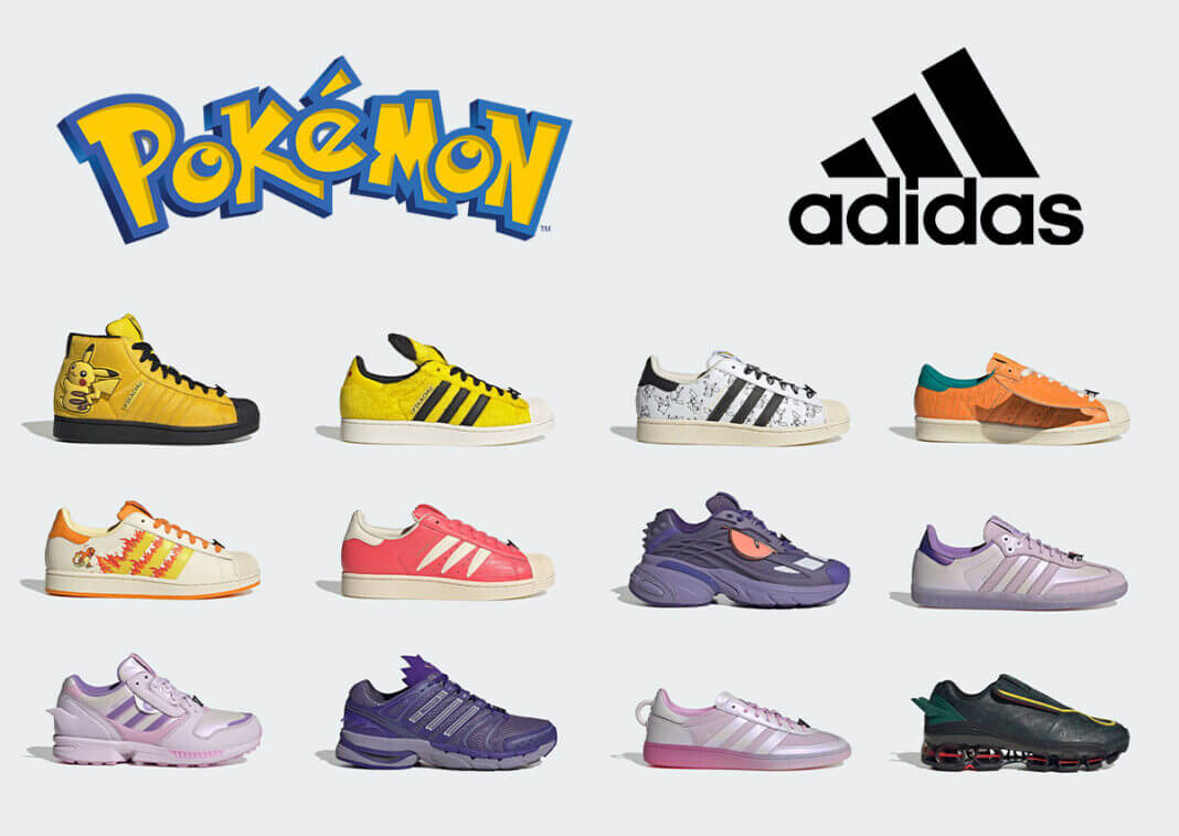 Коллаборация Pokémon × adidas Originals: какие модели войдут в коллекцию