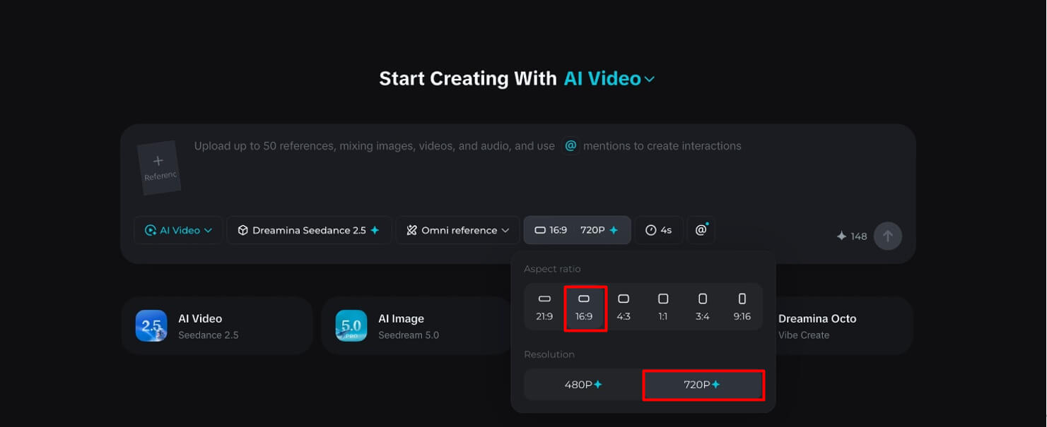 Создание видео через Seedance 2.5