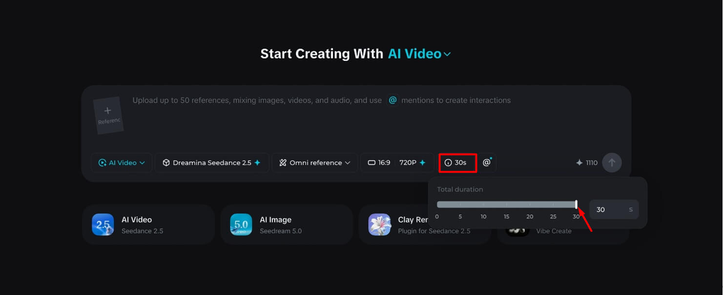 Создание видео через Seedance 2.5