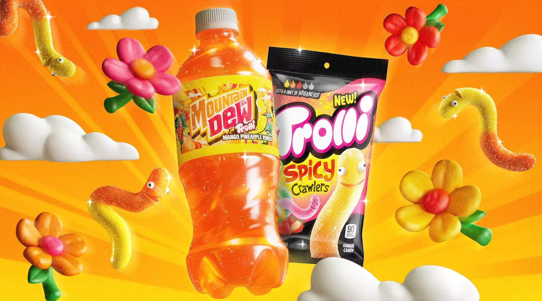 Mountain Dew × Trolli — что вошло в коллаборацию