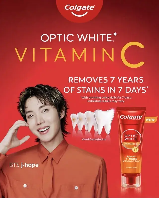 Что известно о кампании Colgate Optic White Vitamin C
