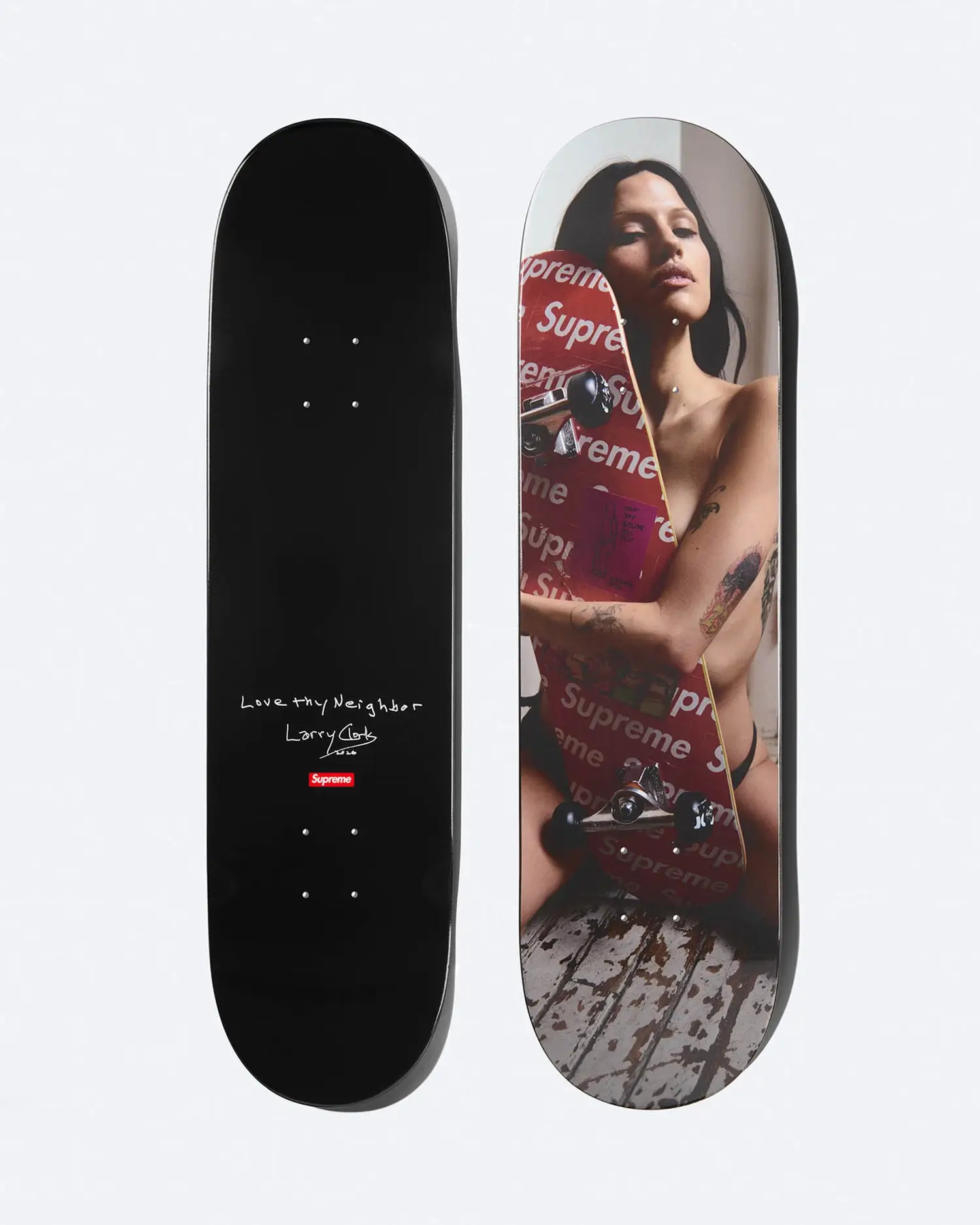 Supreme × Larry Clark