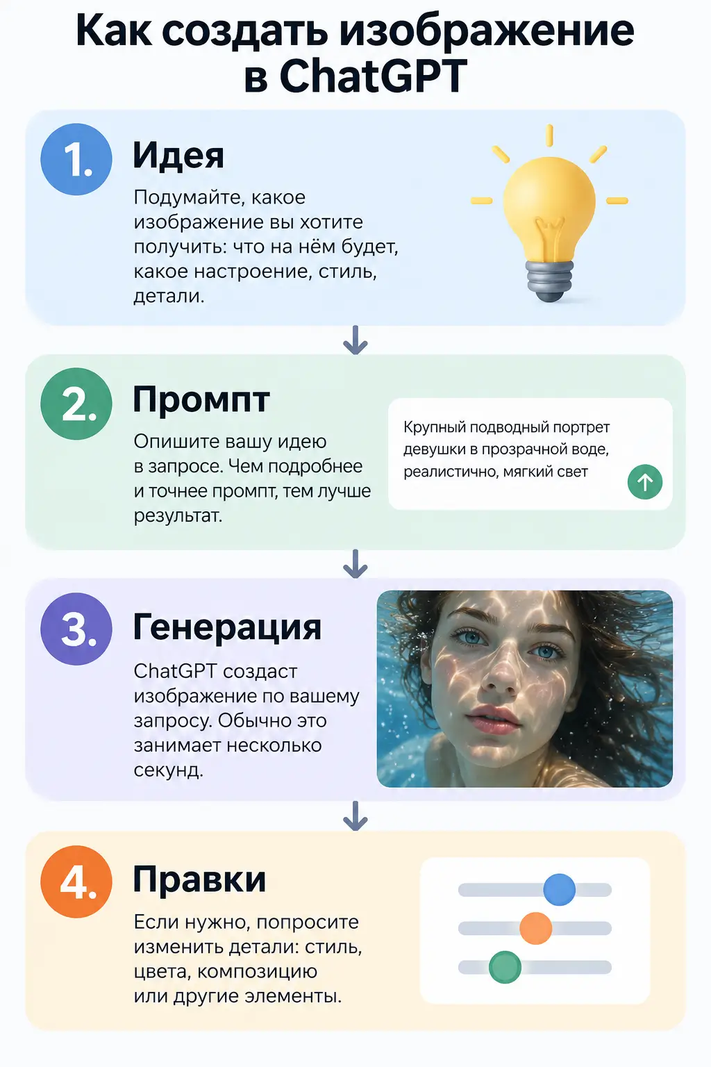 Создание инфографики