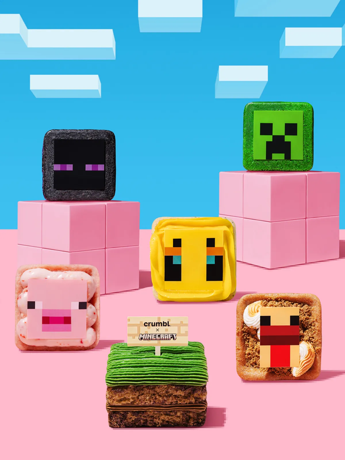 Печеньки Crumbl × Minecraft — что внутри?