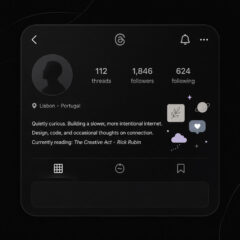 Threads разрешила добавлять стикеры в описание профиля