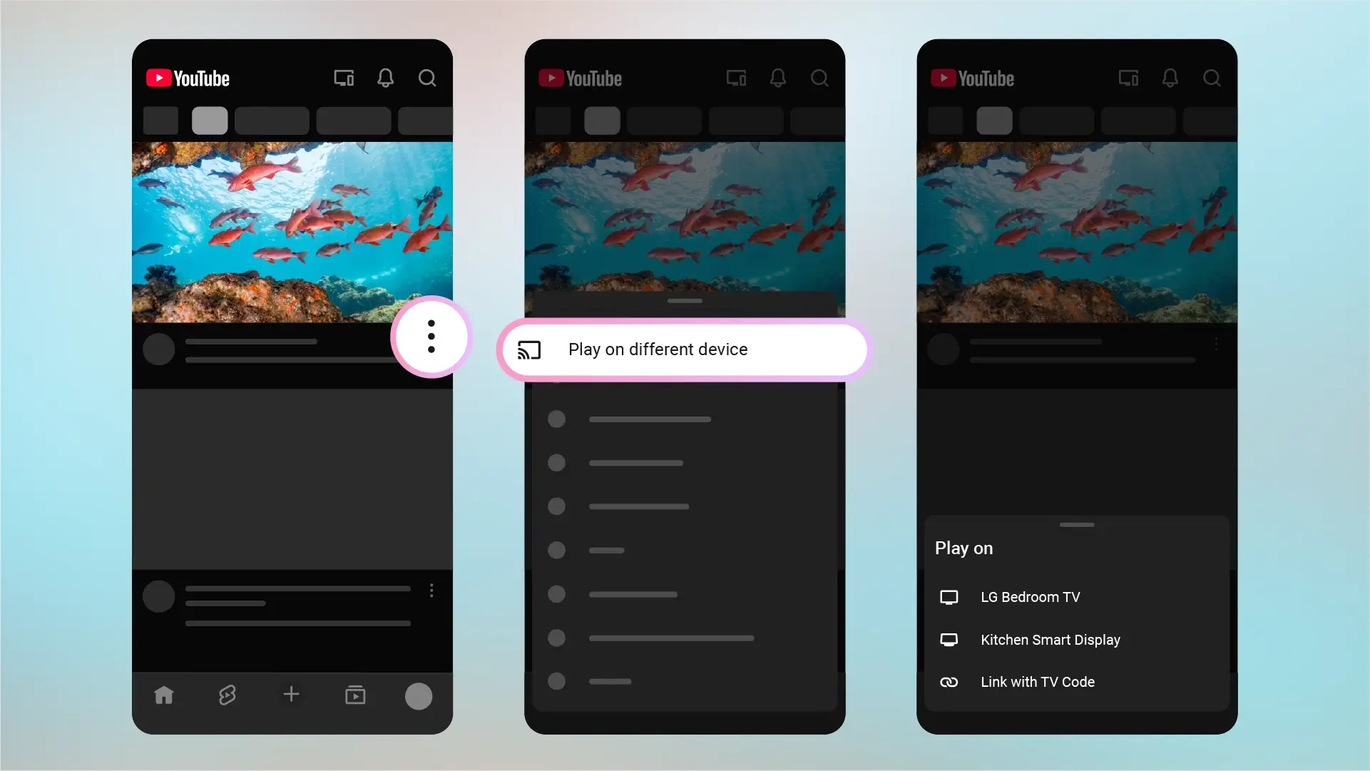 YouTube разрешил управлять просмотром на ТВ со смартфона