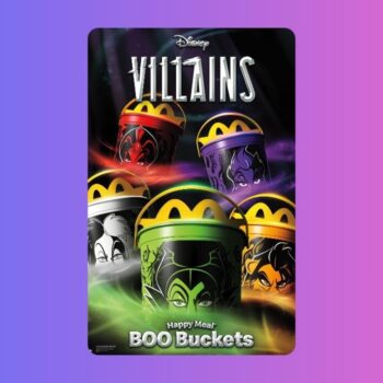 McDonald’s представил Boo Buckets со злодеями Disney