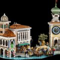 LEGO представила венецианский квартал с каналом, гондолой и пианино