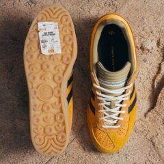 adidas и Bad Bunny представили золотистые Gazelle Indoor
