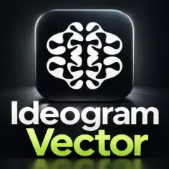 Ideogram выпустила Vector — ИИ-модель для создания логотипов и иллюстраций в SVG