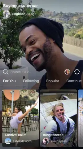 Как будут работать длинные видео в Instagram