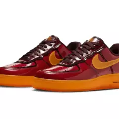 Nike готовит Air Force 1 в цветах Железного человека — с лаковой кожей и оранжевой подошвой