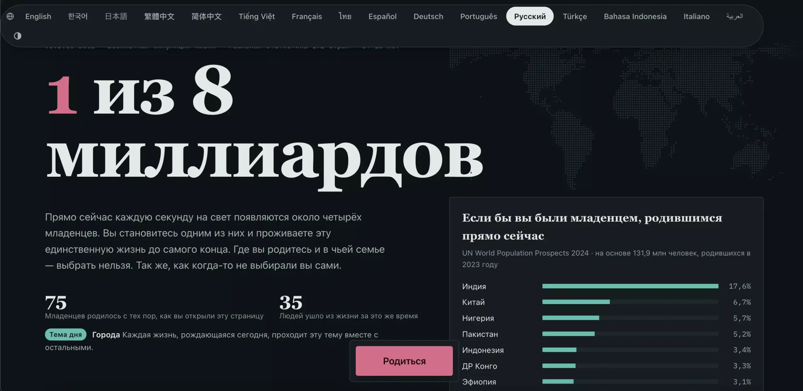Как играть в «1 из 8 миллиардов»