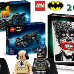 LEGO представила два бэтмобиля и объёмное панно с Джокером