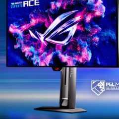 ASUS выпустила OLED-монитор на 720 Гц — с Full HD и датчиком положения экрана